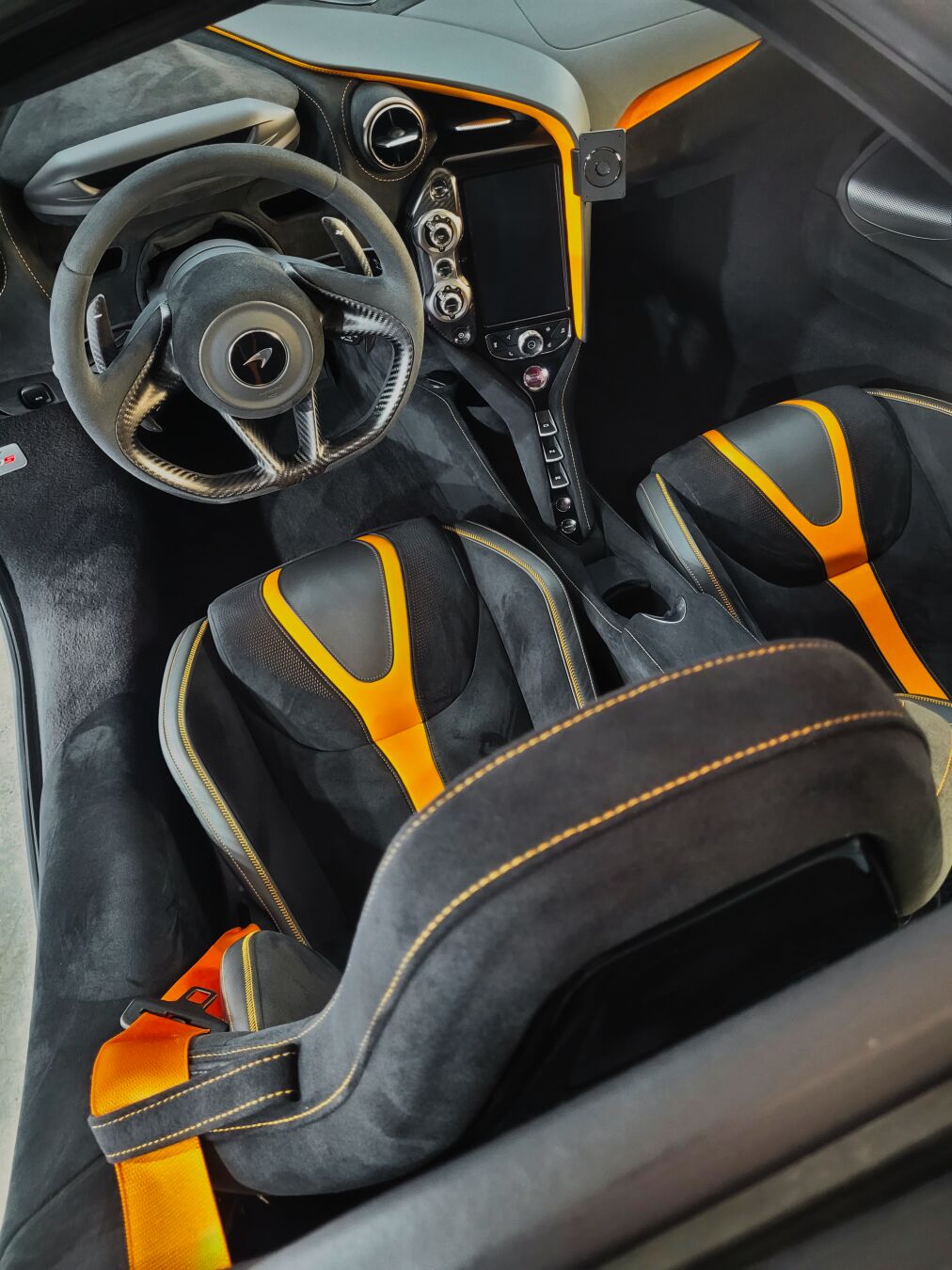 Alcantara interiér